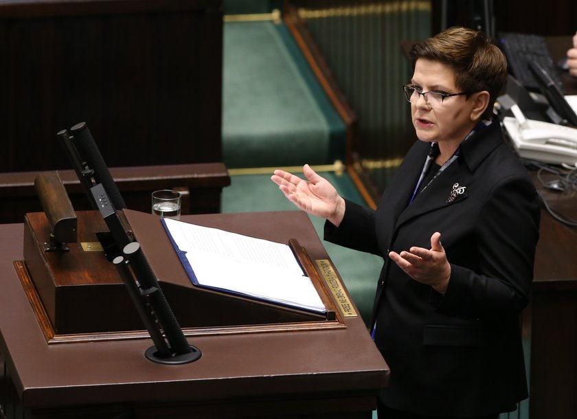 Sejm udzielił wotum zaufania dla rządu premier Beaty Szydło