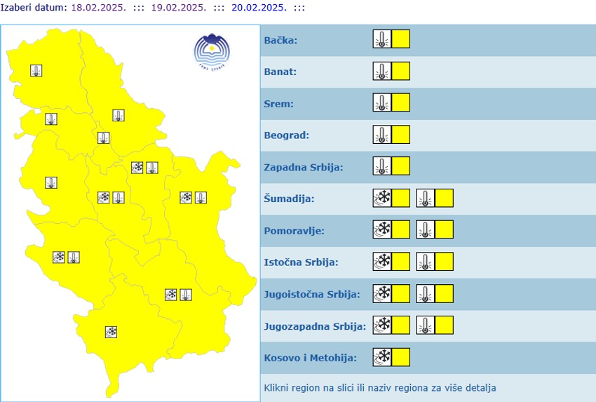 Meteoalarm 19.2.