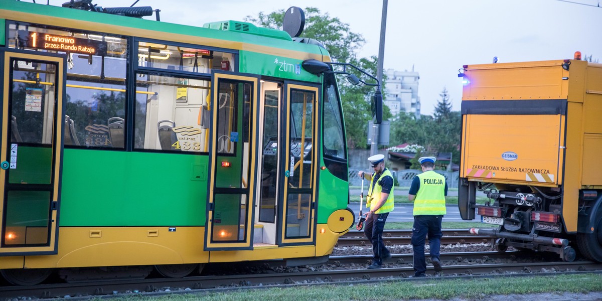 Tramwaj zabił chłopca w Poznaniu