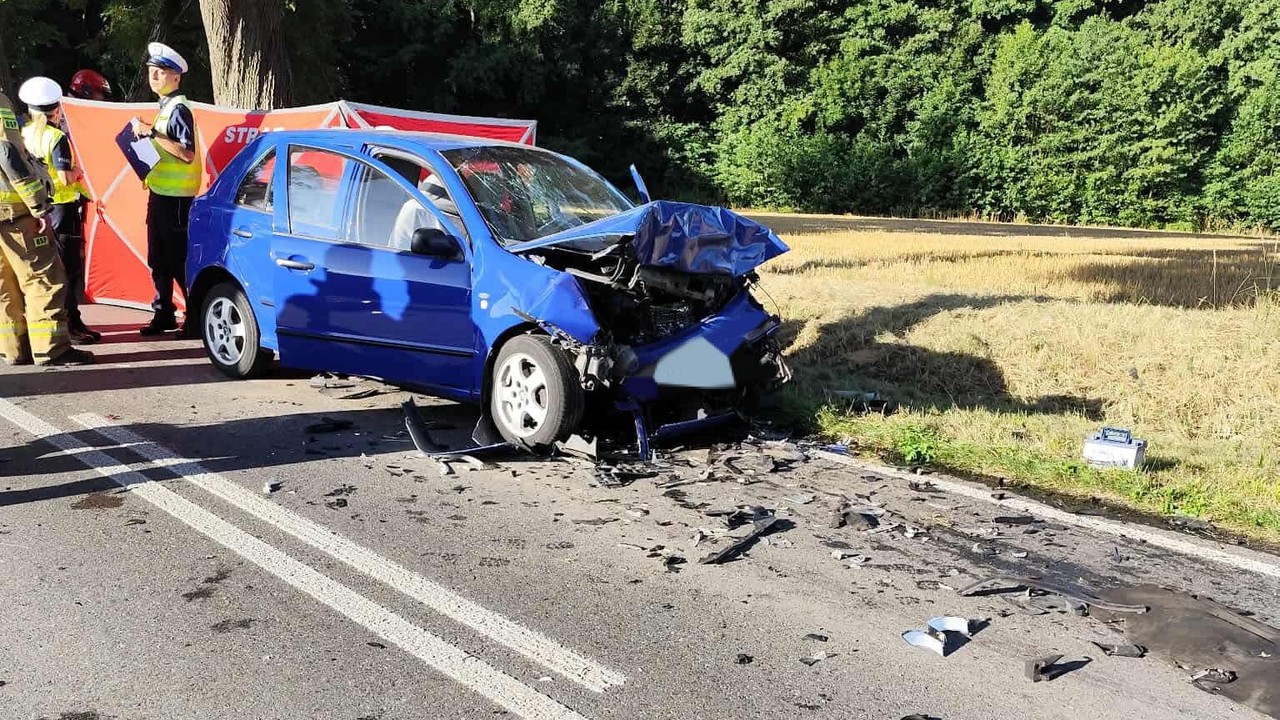 Tragiczny wypadek na Opolszczyźnie. Nie żyje 61-latka