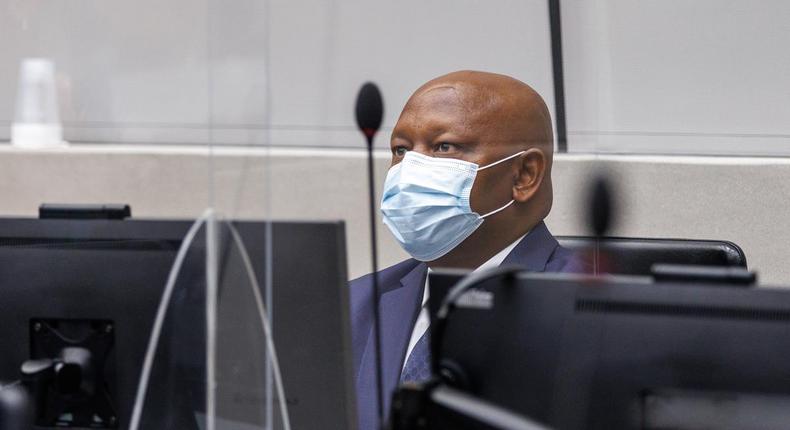 PHOTO: Paul Gicheru at the opening of his trial at the ICC on 15 February 2022 ©ICC-CPI