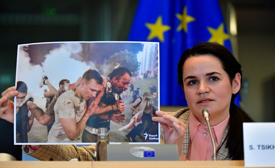 Svetlana Tihanovska u Briselu