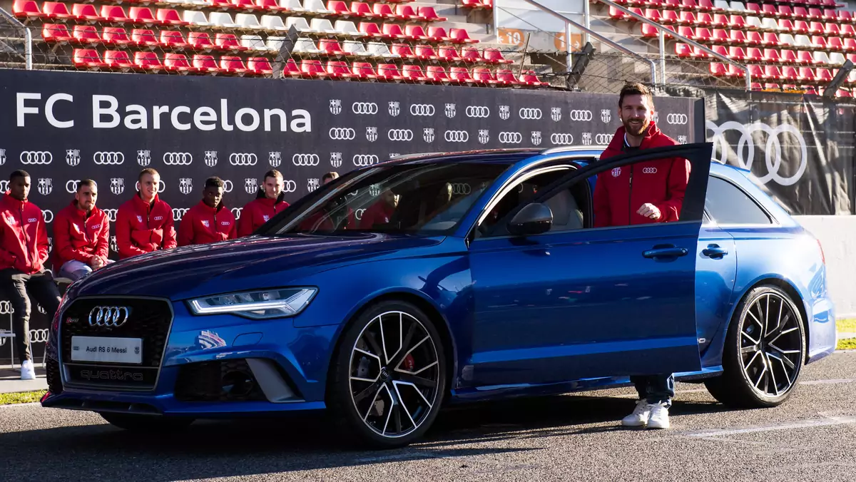 Audi dla piłkarzy FC Barcelona