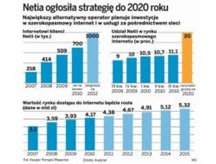 Netia chce rządzić w internecie