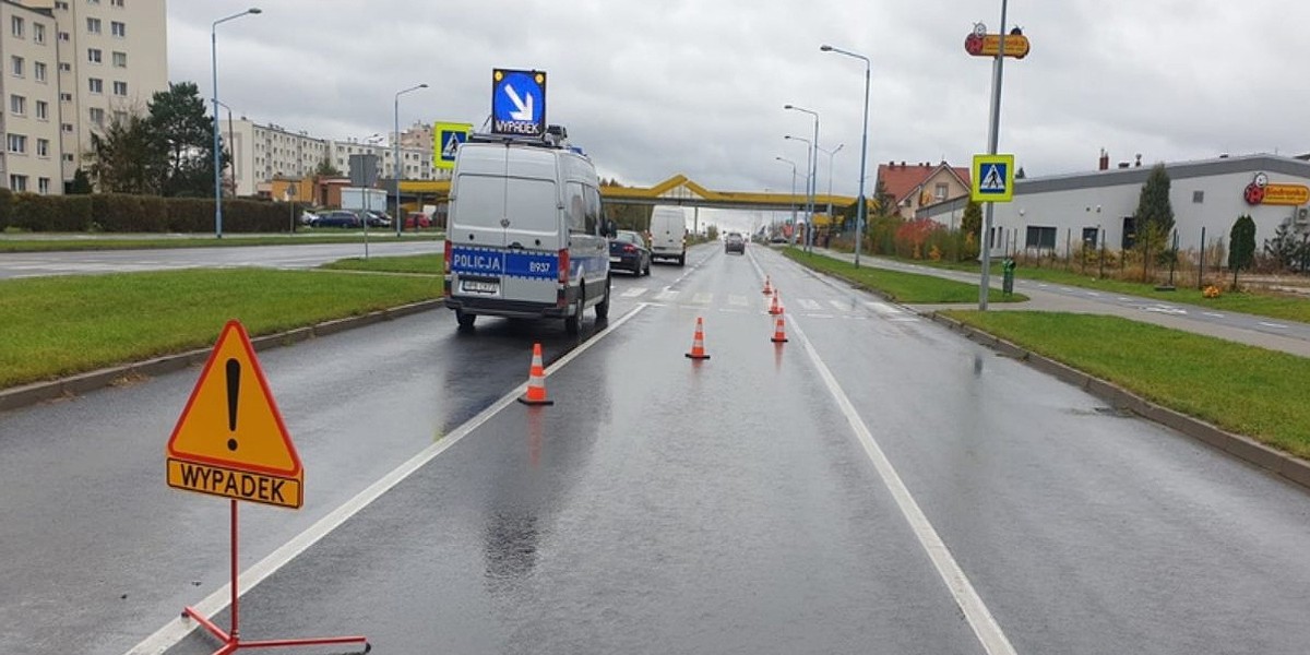 Lubin. Wjechał w babcię z wnuczkiem. Przechodzili na pasach