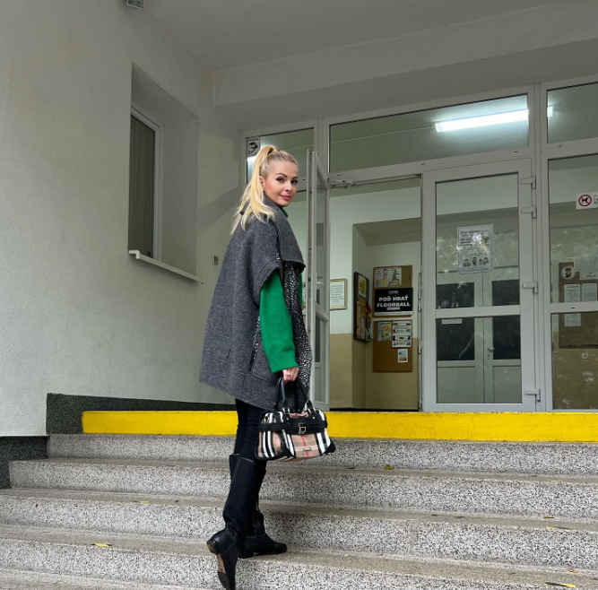 Takto išla Marianna Ďurianová voliť. 