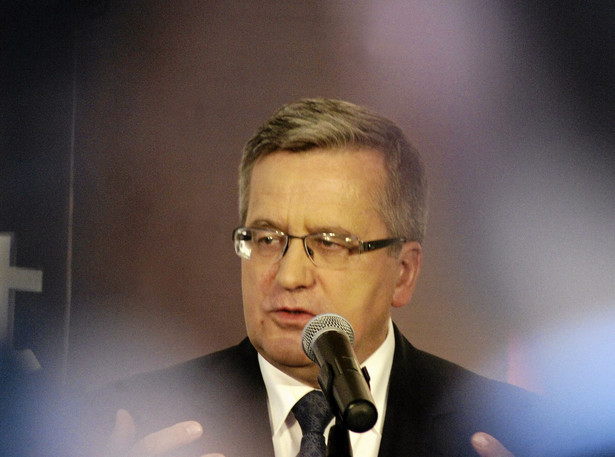 Komorowski nie krył wzruszenia. "Chciałem zadzwonić do Tadeusza..."