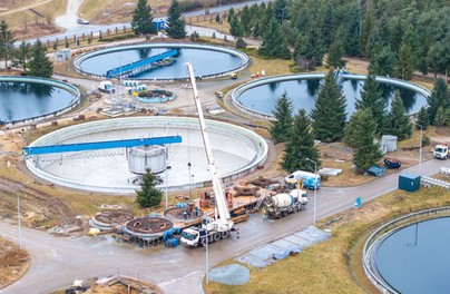 Tak rozbudowują oczyszczalnię ścieków