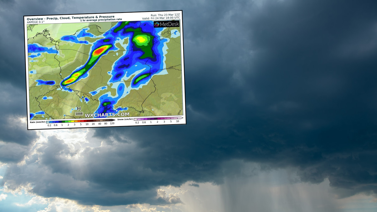 Pogoda na dziś, 24 marca. Dwie twarze aury. Nie każdemu się spodobają