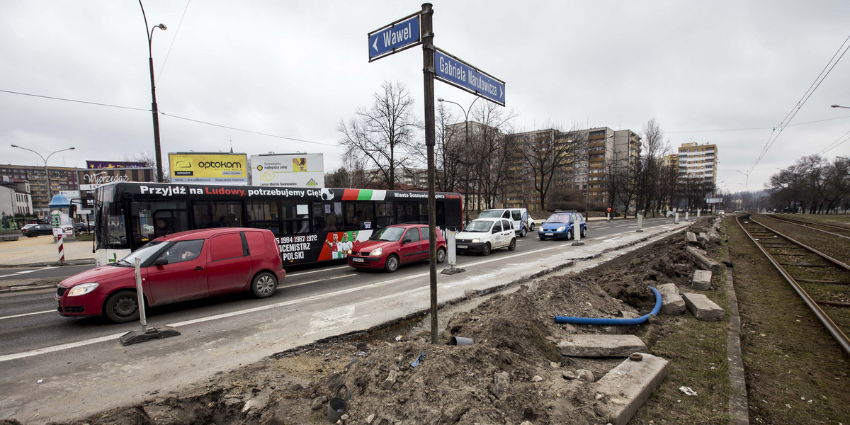 Sosnowiec rozkopany wzdłuż i wszerz