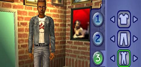 Screen z gry "The Sims 2" (wersja na PSP)
