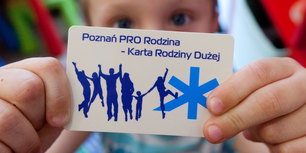 PRO Rodzinna Karta Rodziny Dużej