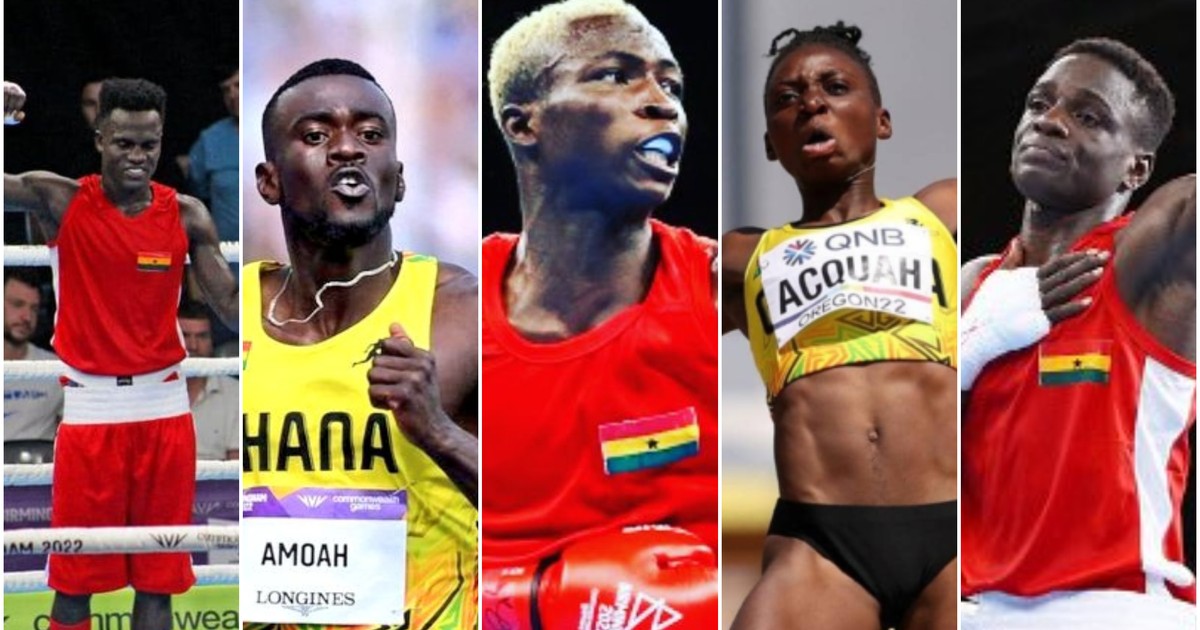 Meet the 5 athletes who won medals for Ghana at the 2022 Commonwealth Games - Vimarsana News