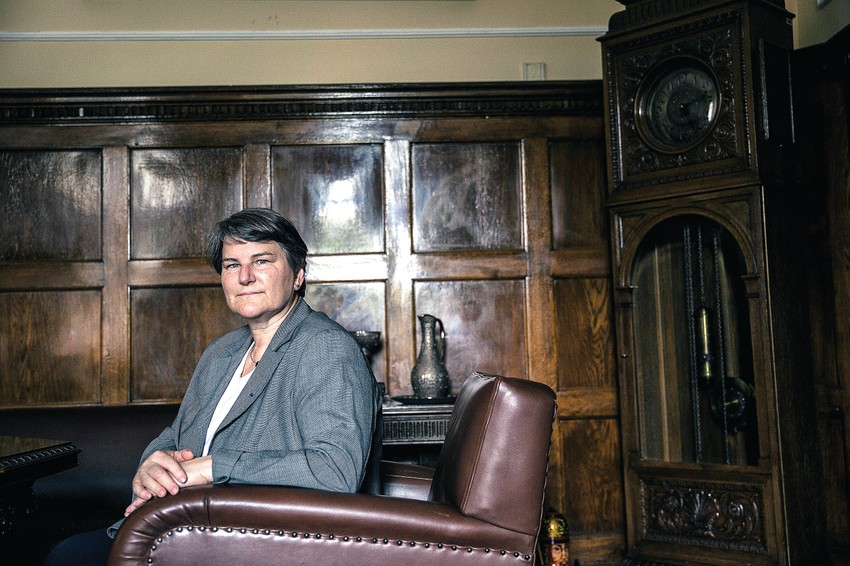 Ivanka Popović, rektorka Univerziteta 
u Beogradu