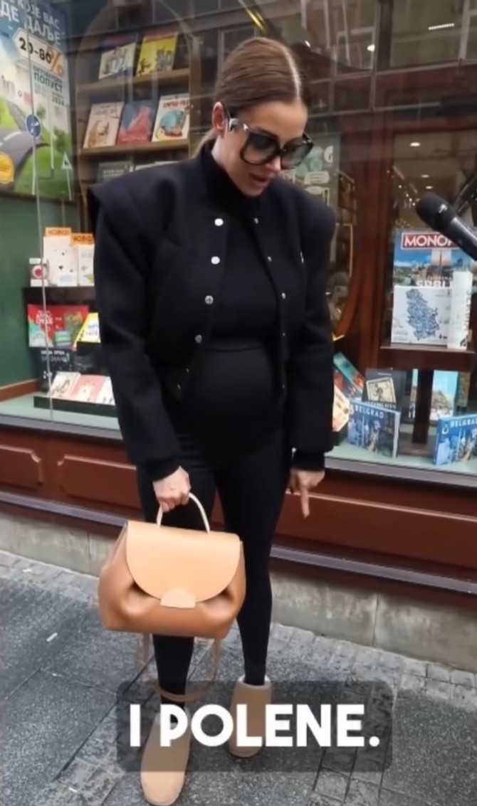 Sreli smo prelepu trudnicu i pitali smo je šta nosi?