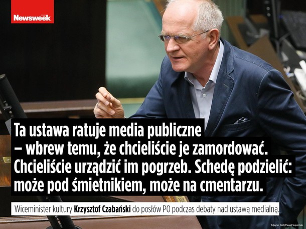 Krzysztof Czabański polityka media publiczne telewizja publiczna Telewizja Polska TVP