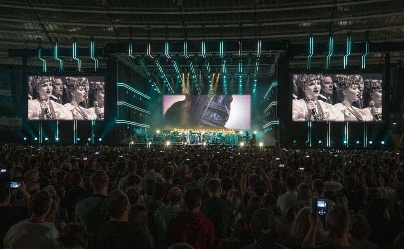 Stadion Śląski, koncert SMOLIK x MIUOSH x JIMEK x NOSPR fot.Damian Kramski