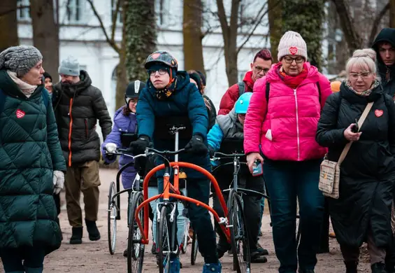 Niezwykły trening w Łazienkach Królewskich. Akcja wsparła WOŚP