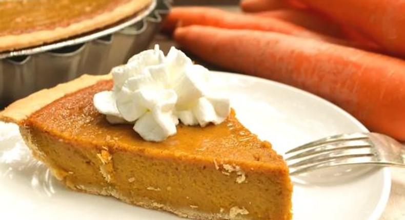 Carrot pie