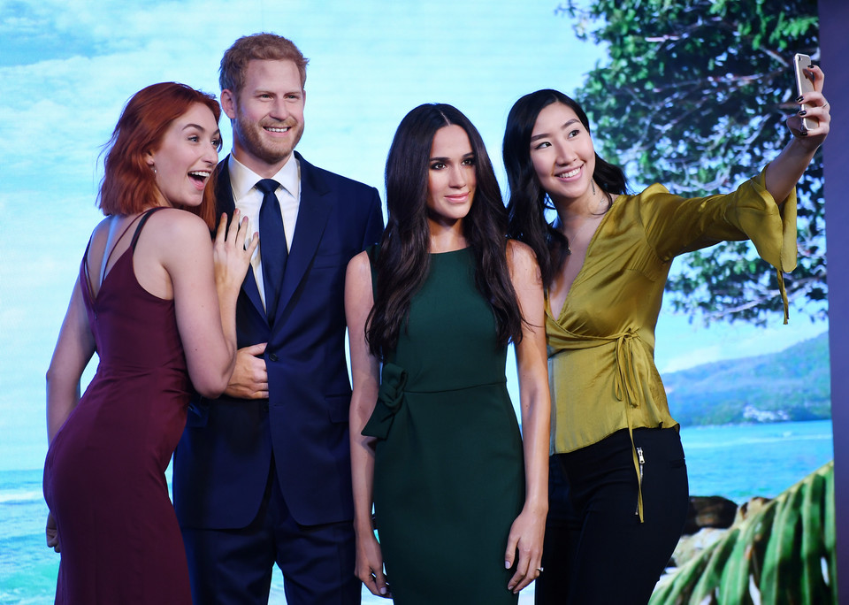 epa06720998 - BRITAIN MADAME TUSSAUDS MEGHAN MARKLE (Madame Tussauds unveils new waxwork of Meghan Markle in London)