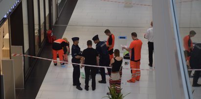 Tragedia w galerii handlowej. Mężczyzna spadł z piętra