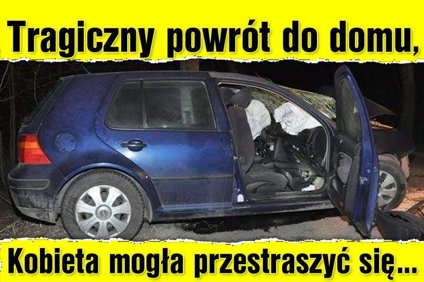 Tragiczny powrót do domu, Kobieta mogła przestraszyć się...