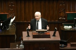 Kaczyński o kwestii relokacji migrantów w UE. Zapowiada referendum
