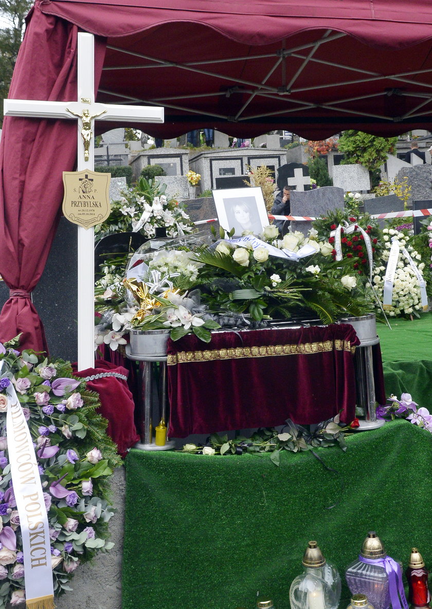 Pogrzeb Anny Przybylskiej