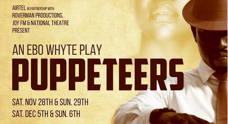Puppeteers shows on 28th and 29th November; 5th and 6th December at the National Theatre at 4pm and 8pm respectively.