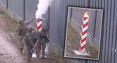 Incydent na granicy z Białorusią. Pogranicznicy pokazali szokujące nagranie