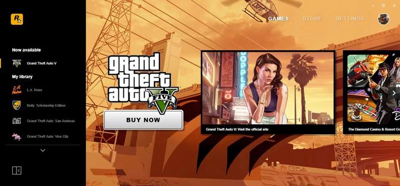 Rockstar Games Launcher w Social Club