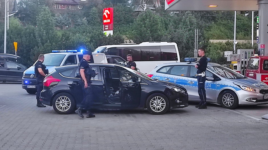 Akcja policji w Zakopanem
