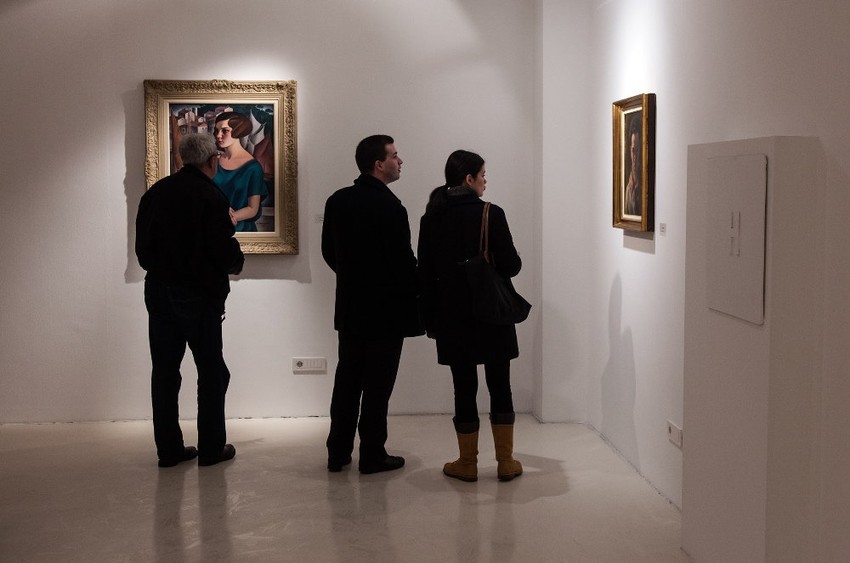 Sa izložbe u Legatu Čolakovića