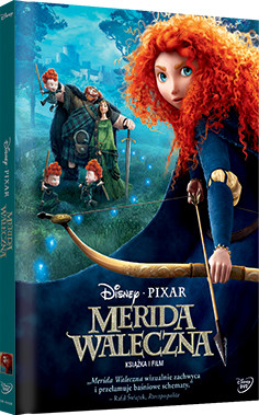 "Merida Waleczna" - okładka wydania DVD