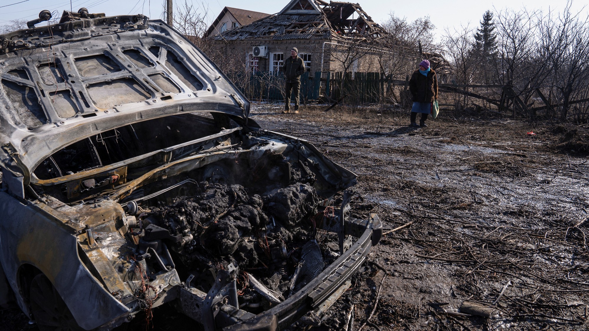 Následky ruského leteckého útoku, REUTERS/Inna Varenytsia