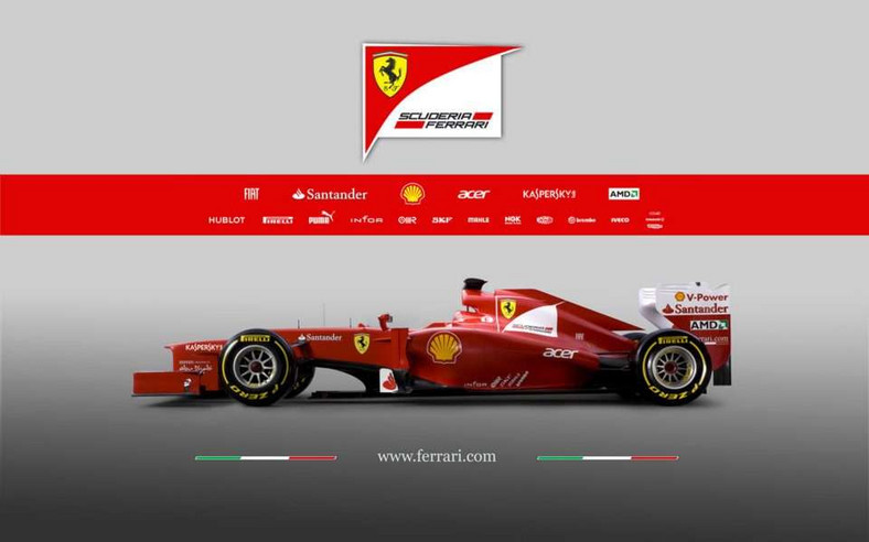 Scuderia Ferrari odsłoniła nowy bolid – F2012