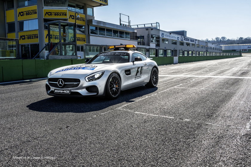 Nowy safety car w F1! To piękny Mercedes AMG GT S!