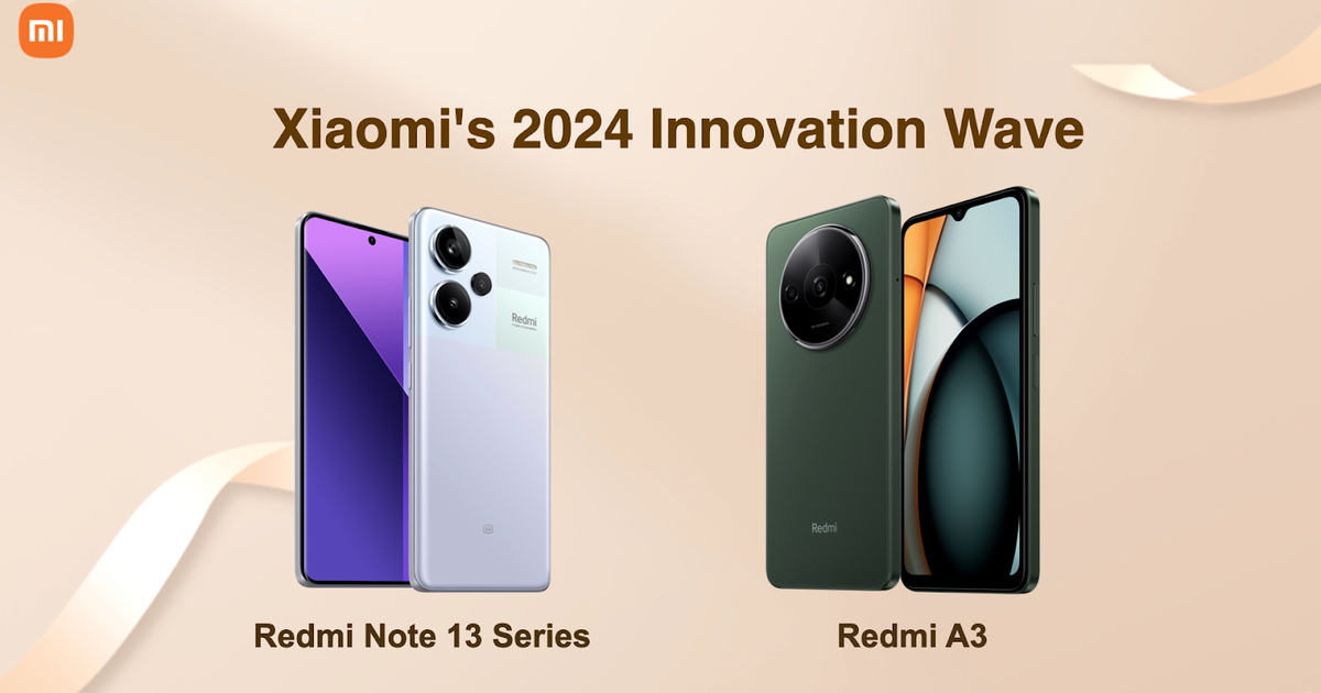Xiaomi's 2024 innovation wave: Introducing the Redmi Note 13 Series and ...