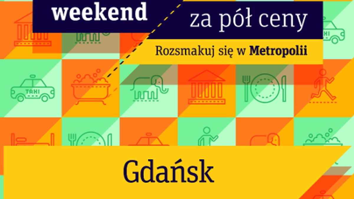 Tegoroczna akcja Weekend za pół ceny zmienia formułę. Promocje oferować będą nie tylko gdańskie lokale, ale także te znajdujące się w innych miejscowościach Gdańskiego Obszaru Metropolitalnego. Nazwa tegorocznej imprezy brzmi więc: Rozsmakuj się w Metropolii. Weekend za pół ceny.