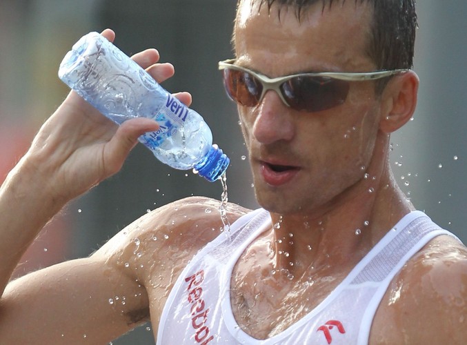 Srebro dla Polaka w chodzie