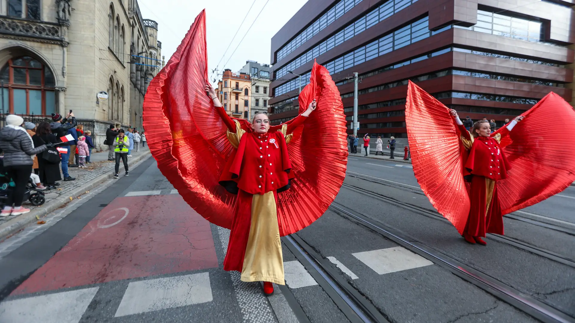 Przez Wrocław przeszła Radosna Parada Niepodległości