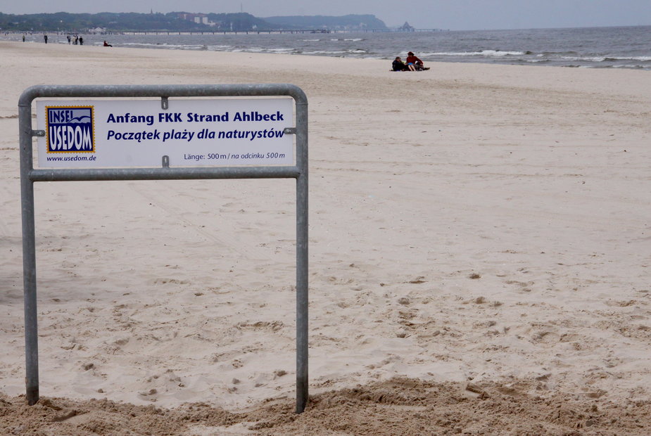 Plaża Świnoujście — Ahlbeck