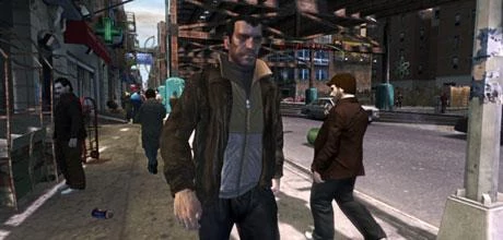 Screen z gry "GTA IV" (wersja na Xbox 360)