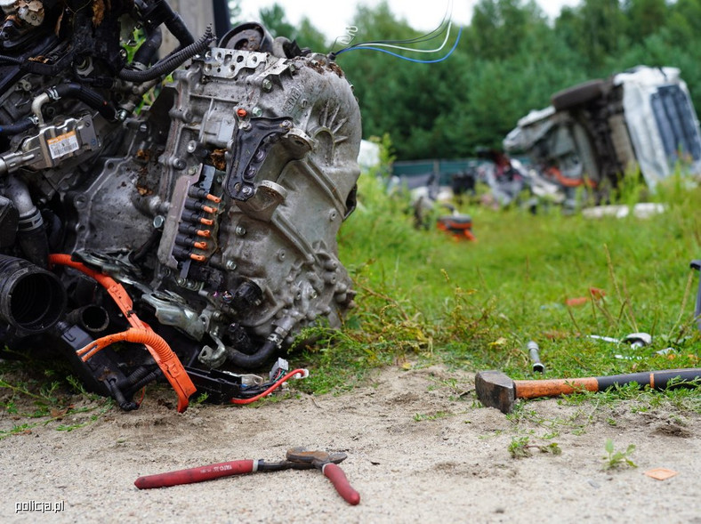 Policja złapała paserów pod Warszawą