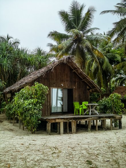 Zanzibar - domek na plaży