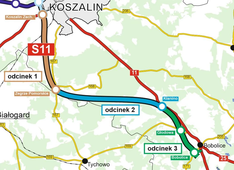 S11 Koszalin - Bobolice
