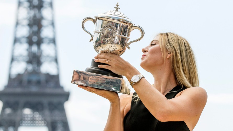 Maria Szarapowa prawie w pełnej krasie