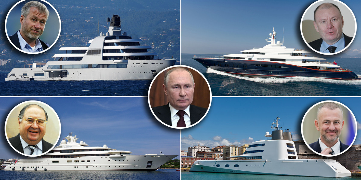 Rosyjscy oligarchowie drżą o swoje luksusowe jachty