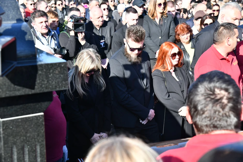 Sahrana Saše Popovića