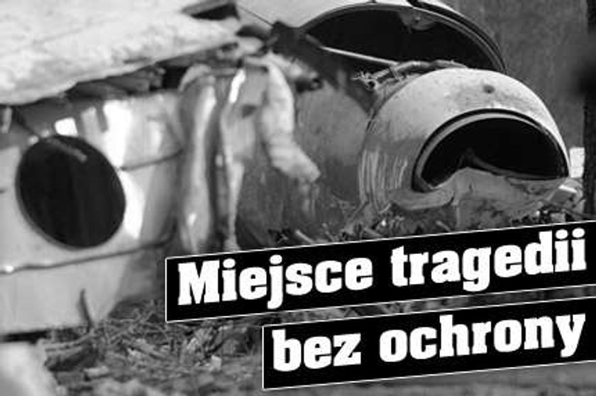 Miejsce tragedii bez ochrony